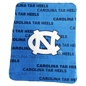 North Carolina Tar Heels Blanket 50x60 Fleece Classic