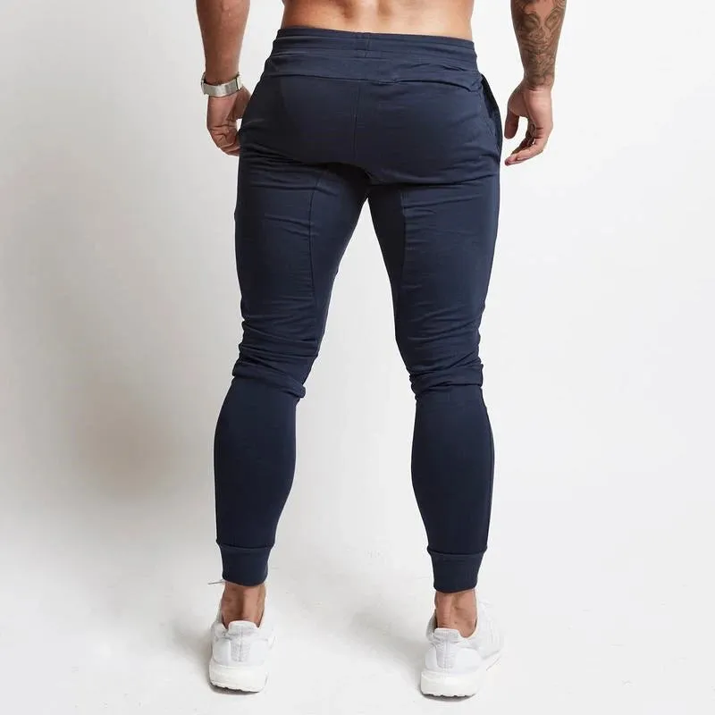 Obsidian Phoenix Men's Cotton embroidered Sports Sweatpants
