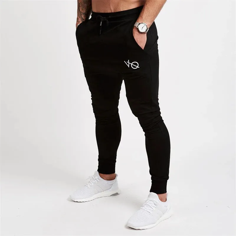 Obsidian Phoenix Men's Cotton embroidered Sports Sweatpants