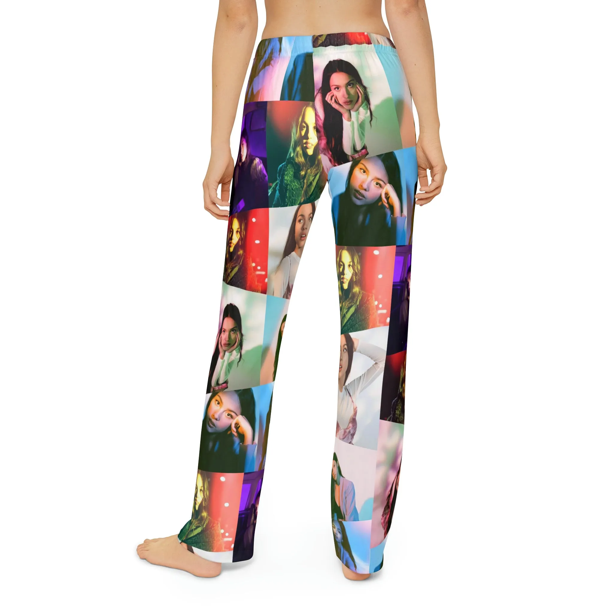 Olivia Rodrigo Portrait Collage Kids Pajama Pants