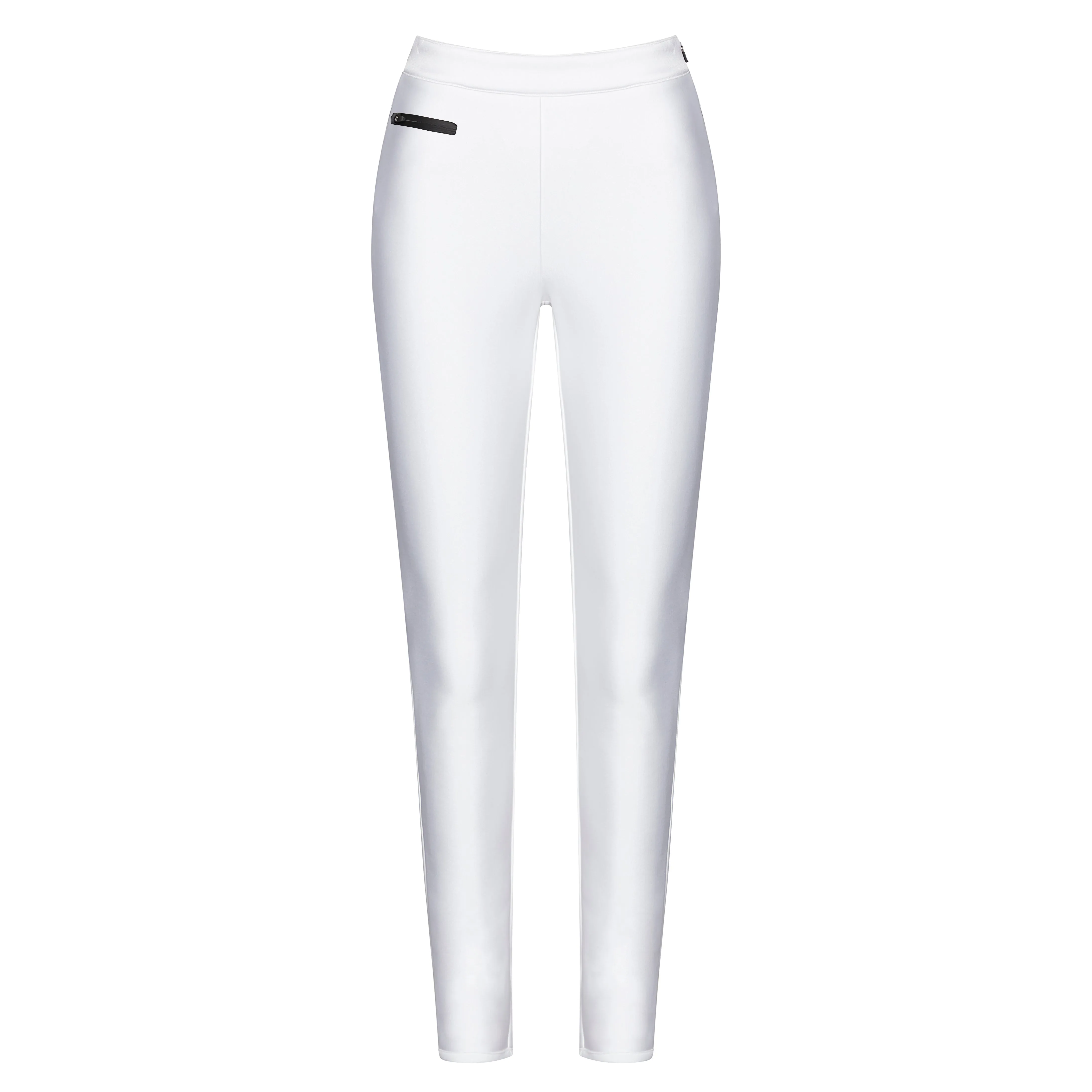 Olivia Slim Leg Metallic Racer Pant