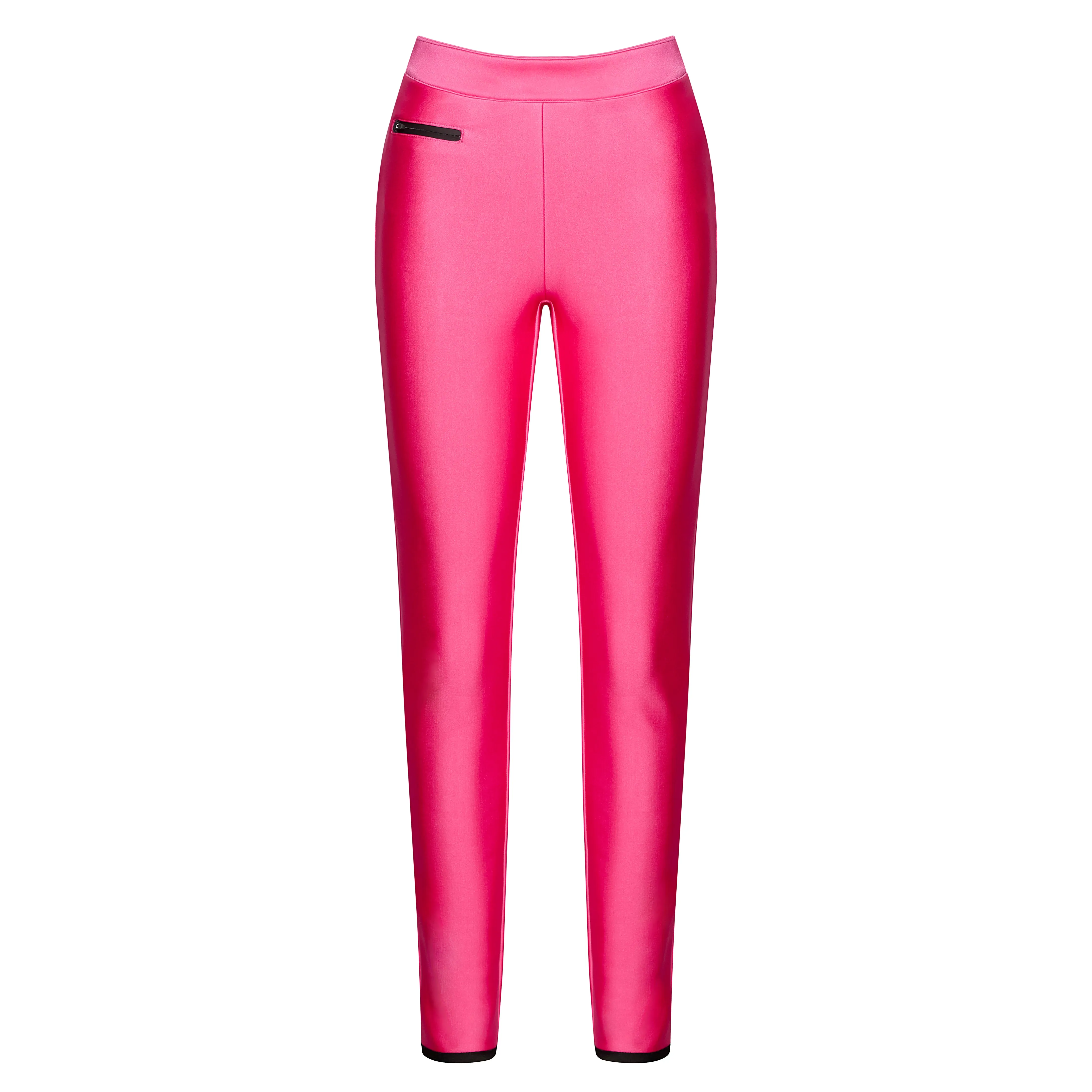 Olivia Slim Leg Metallic Racer Pant