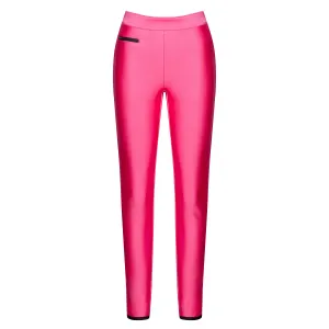 Olivia Slim Leg Metallic Racer Pant