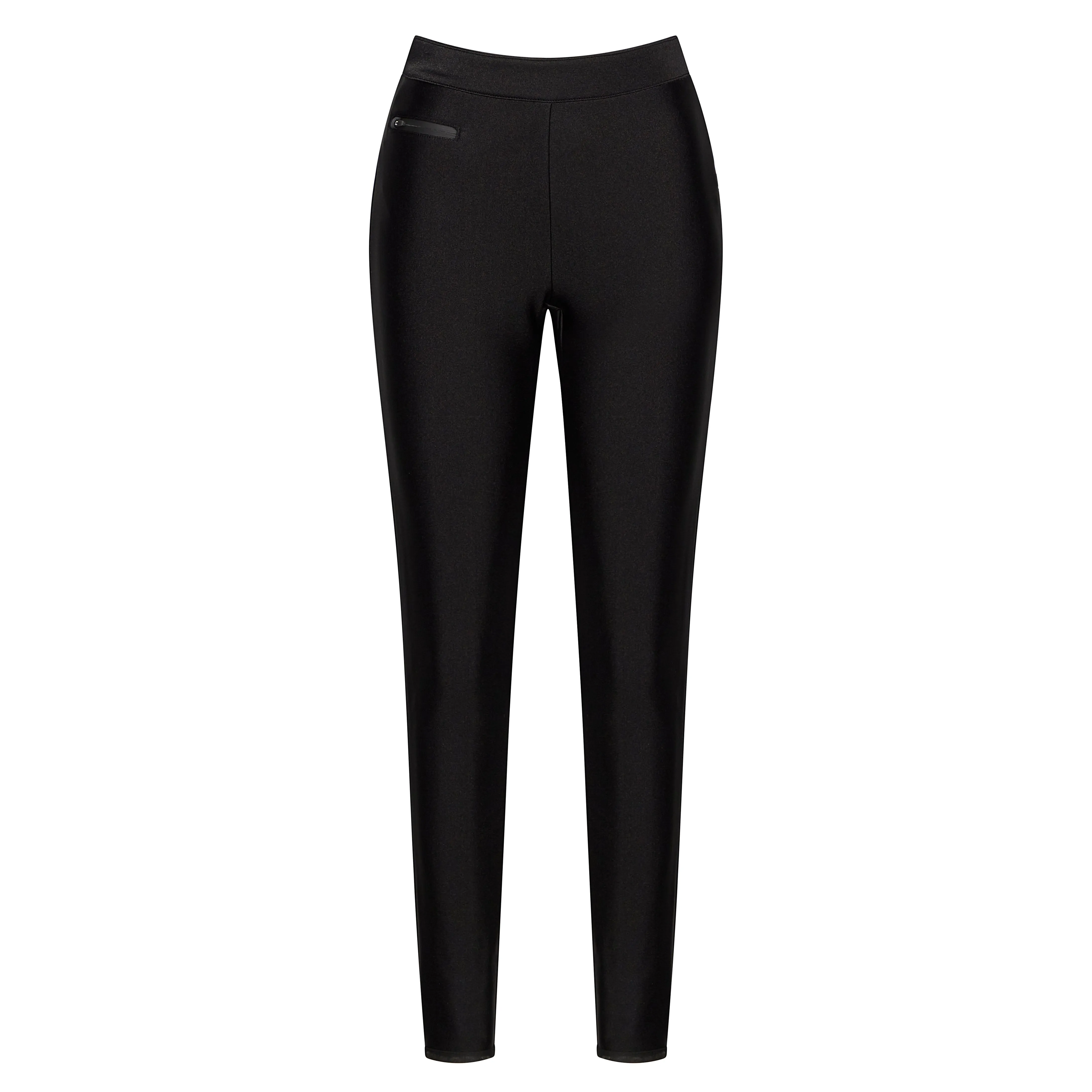 Olivia Slim Leg Metallic Racer Pant