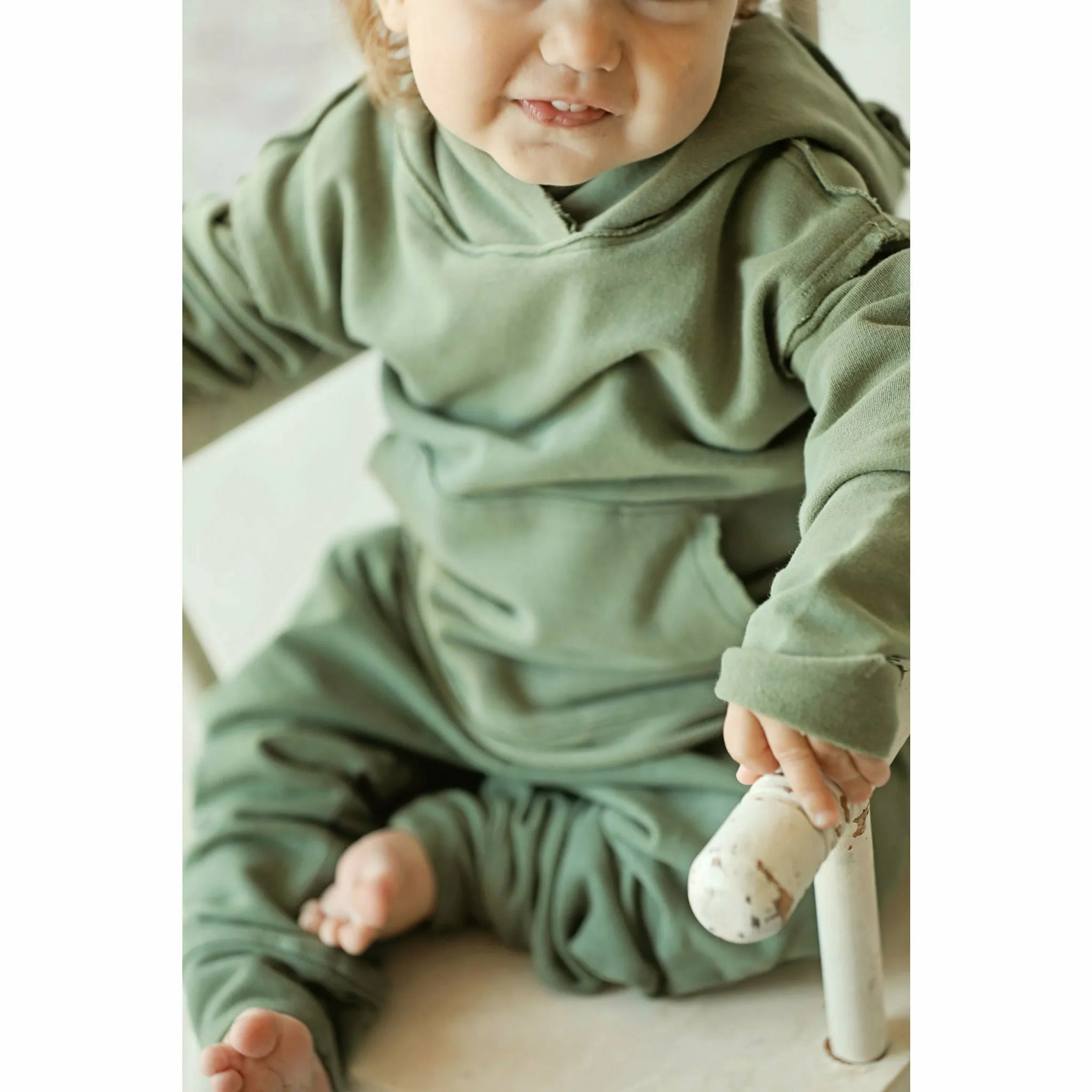 Organic Baby Malibu Pants Olive