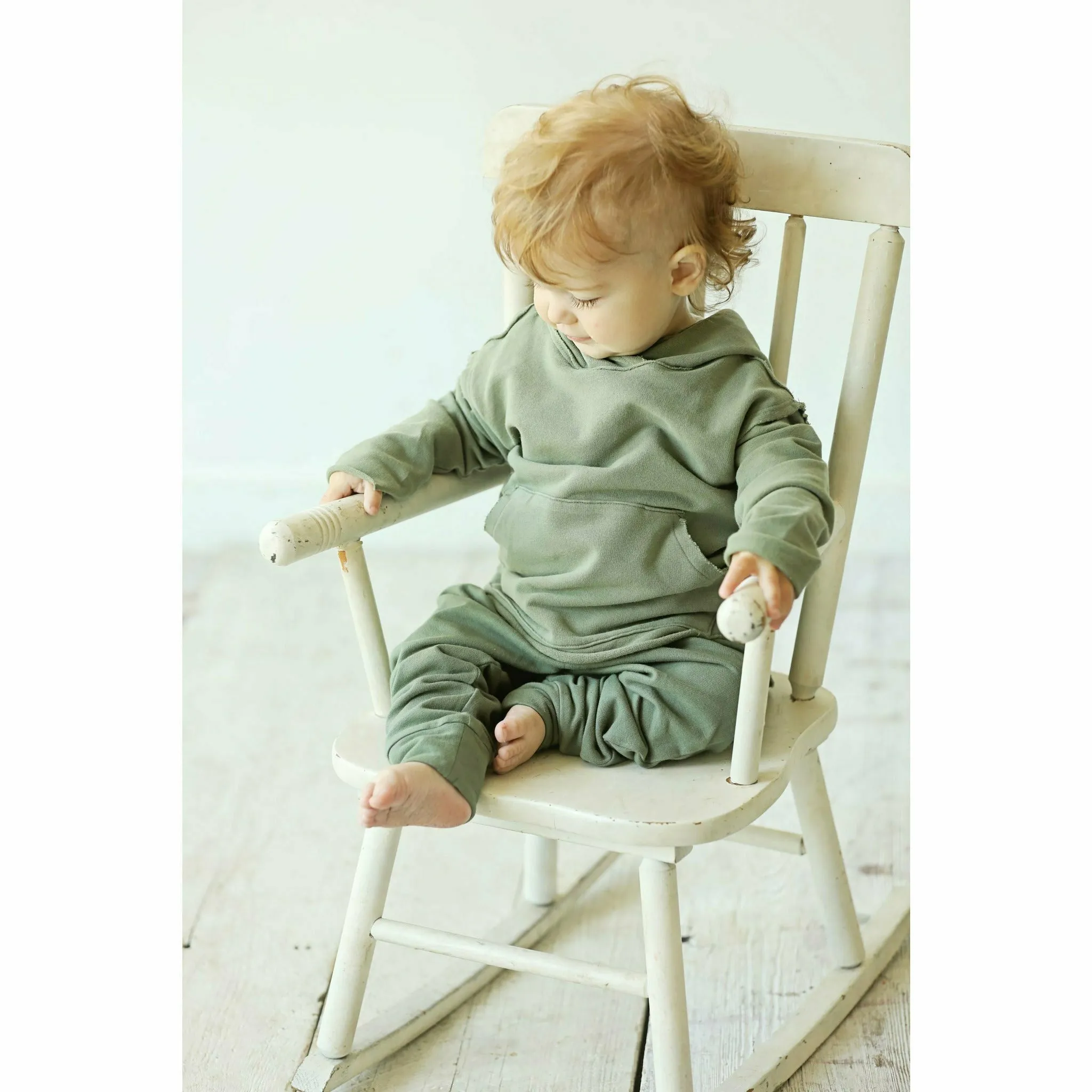 Organic Baby Malibu Pants Olive
