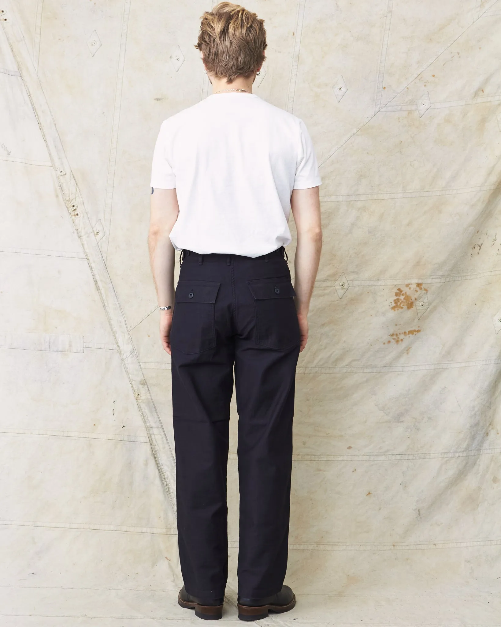OrSlow 5002 Fatigue Pants Black