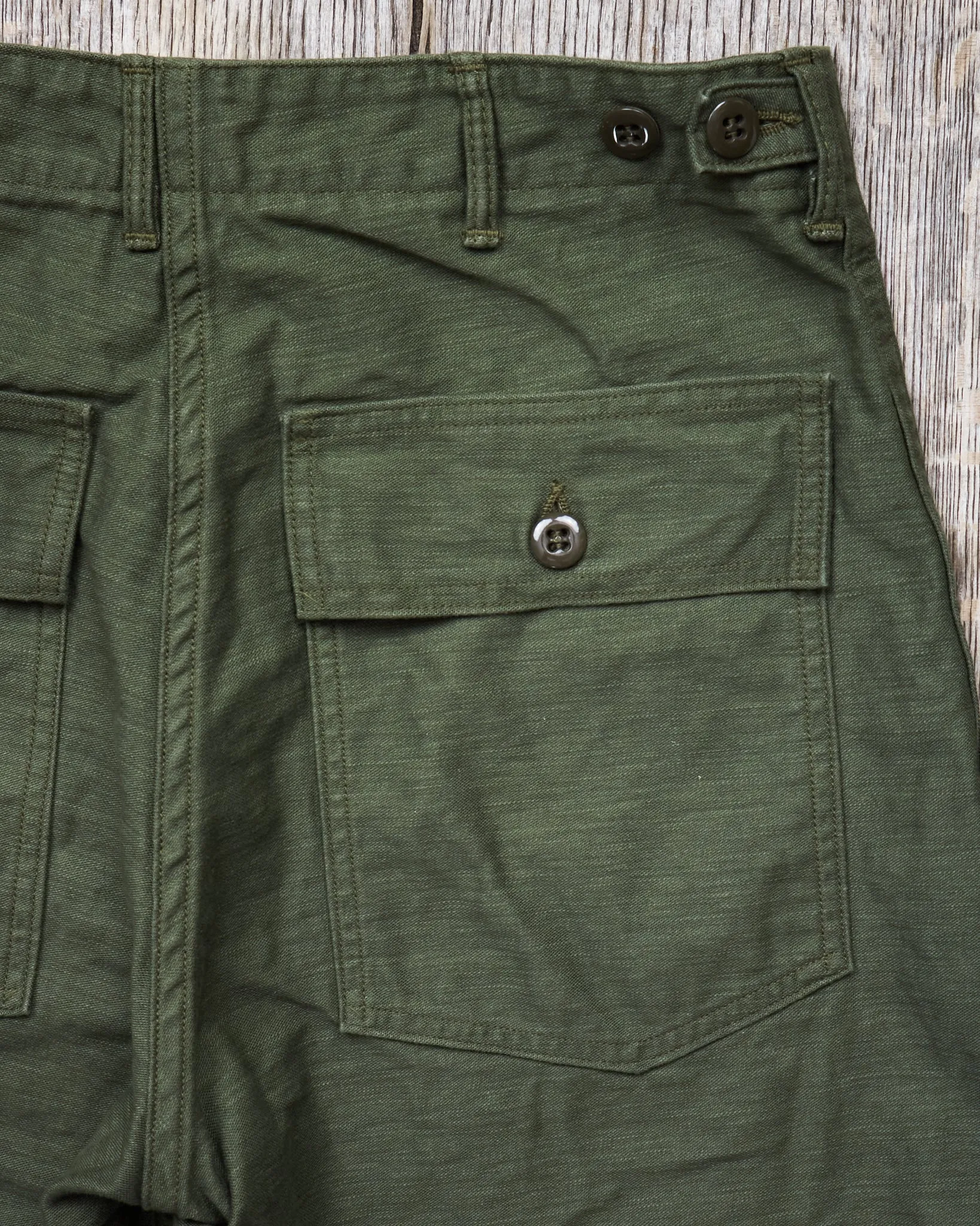 OrSlow Fatigue Shorts Green