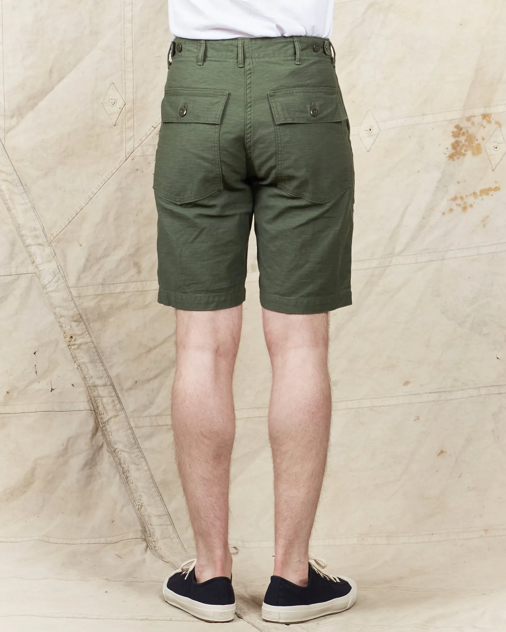 OrSlow Fatigue Shorts Green