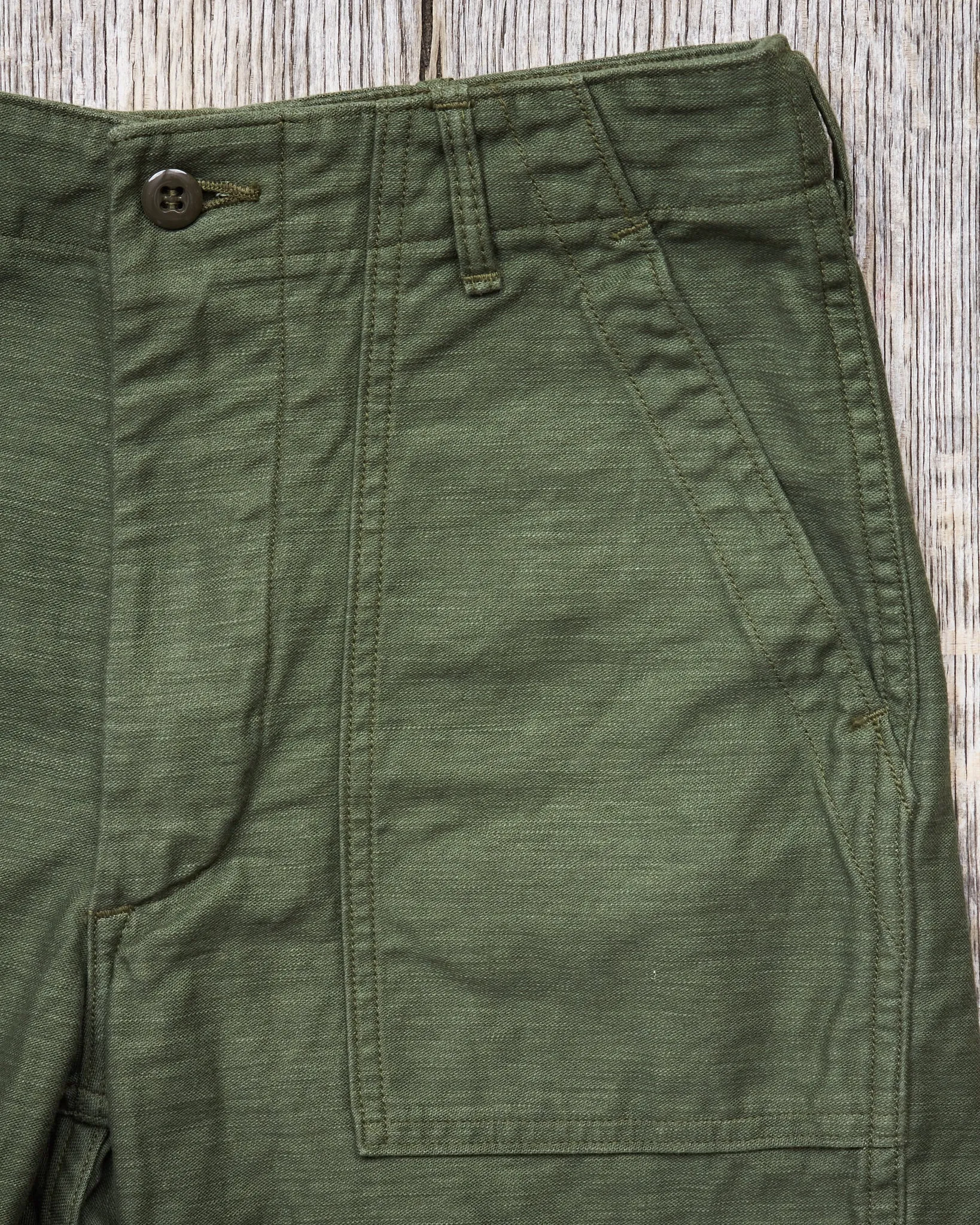 OrSlow Fatigue Shorts Green