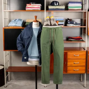 Orslow X Frans Boone Easy Pants Sateen Green Used