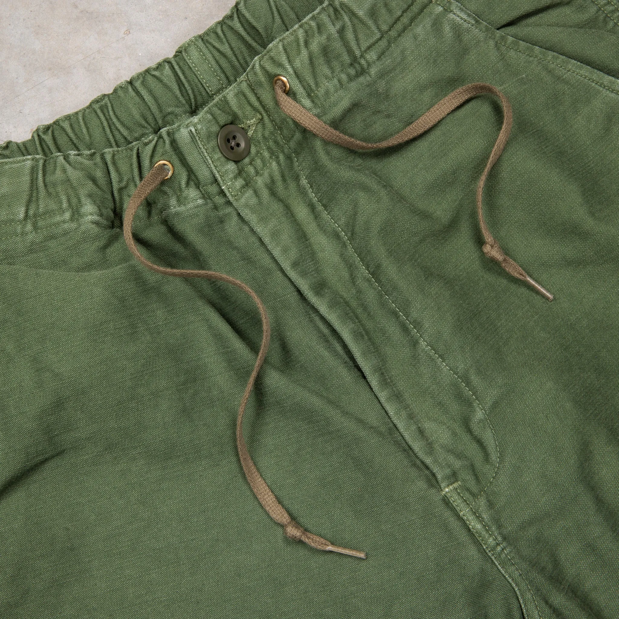 Orslow X Frans Boone Easy Pants Sateen Green Used