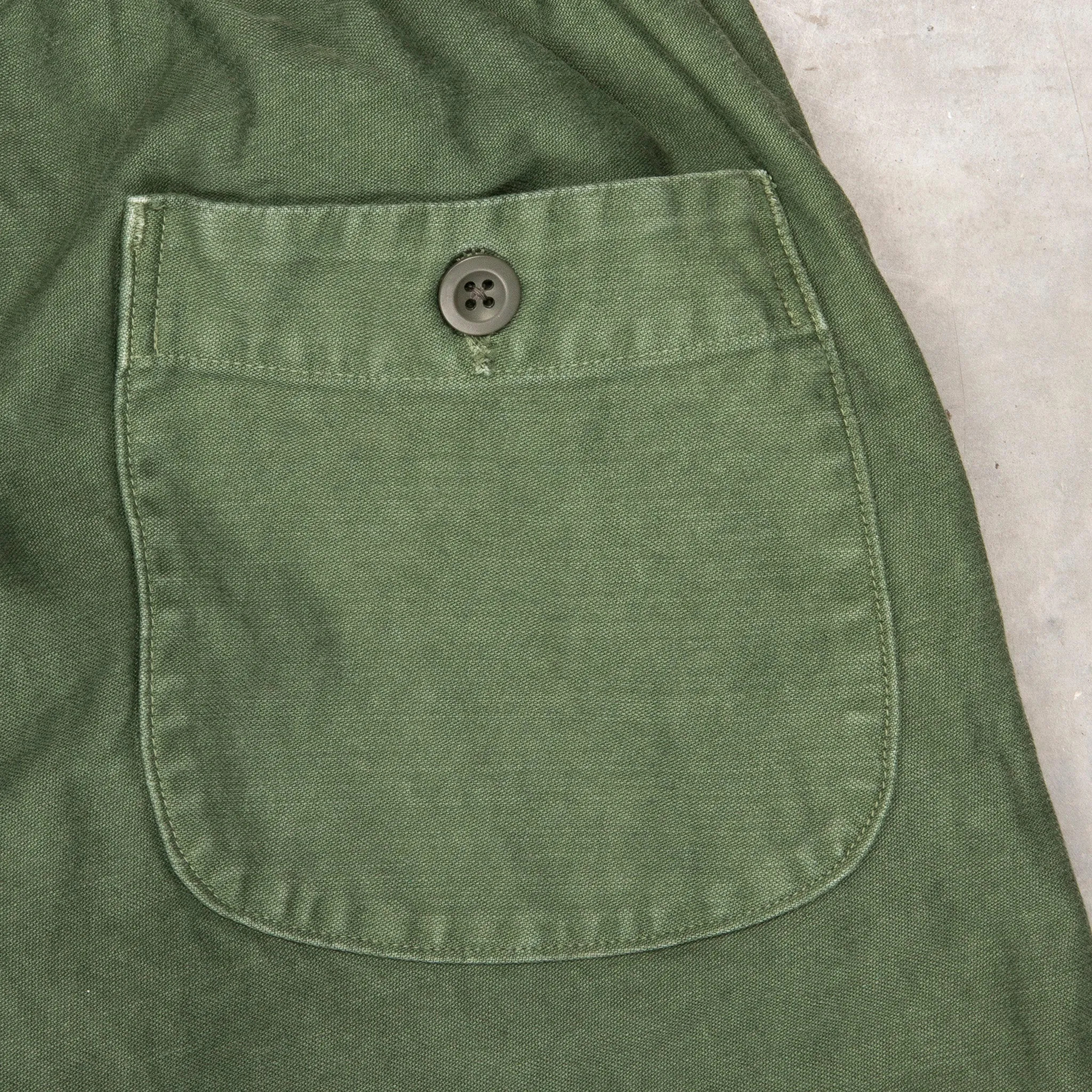 Orslow X Frans Boone Easy Pants Sateen Green Used