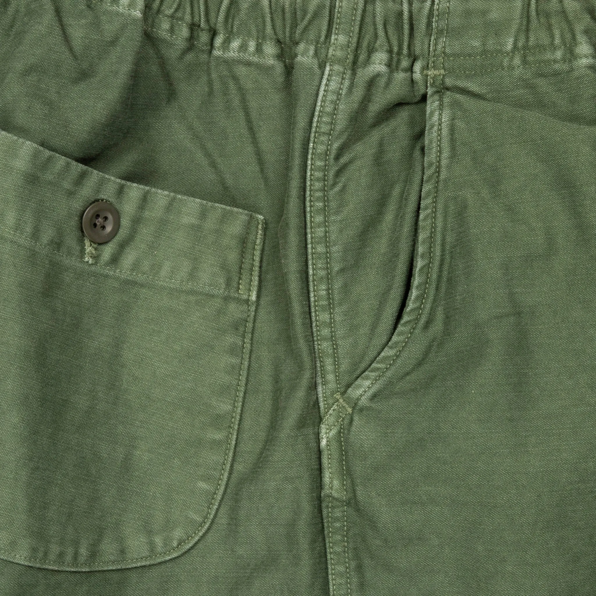 Orslow X Frans Boone Easy Pants Sateen Green Used