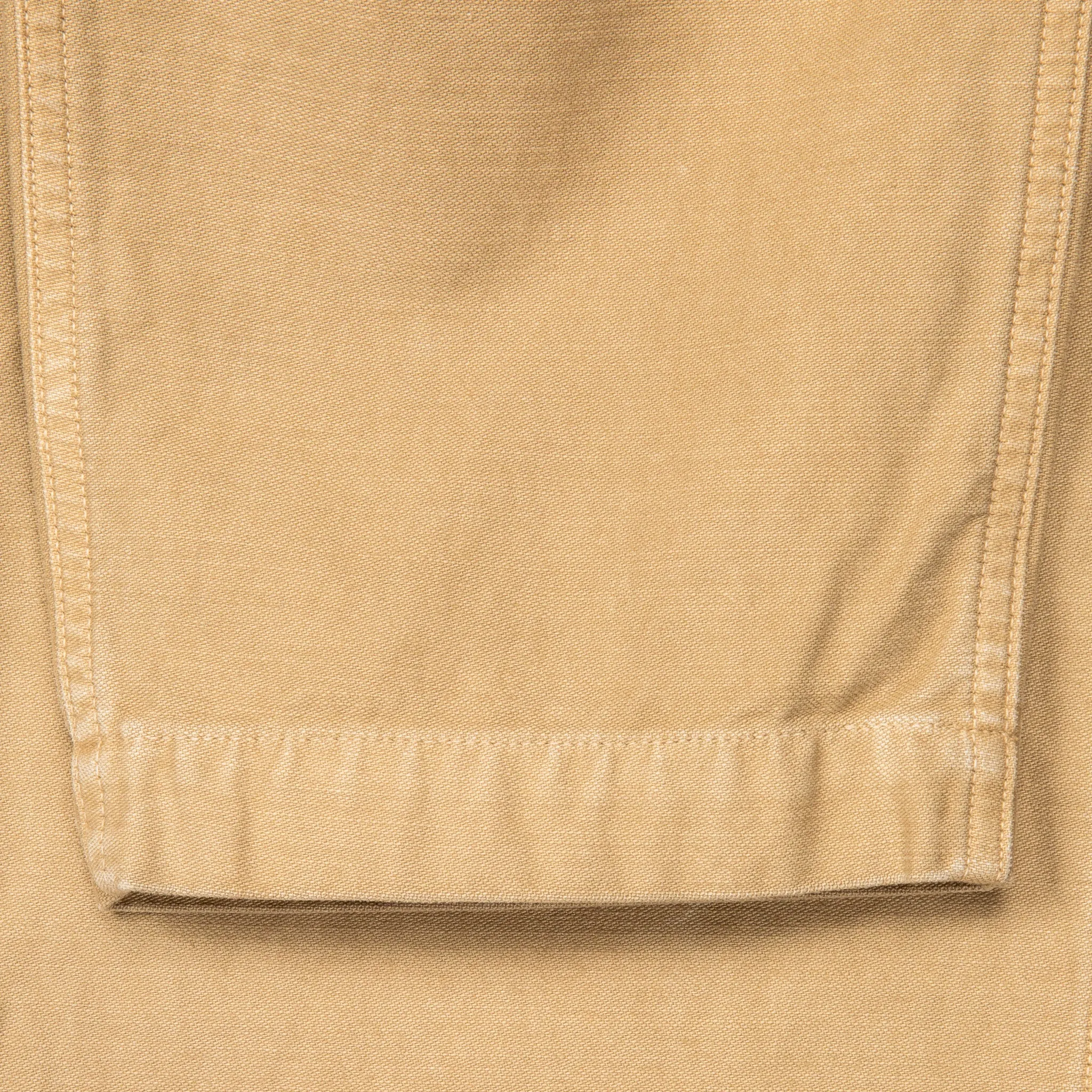 Orslow X Frans Boone Easy Pants Sateen Khaki Stone
