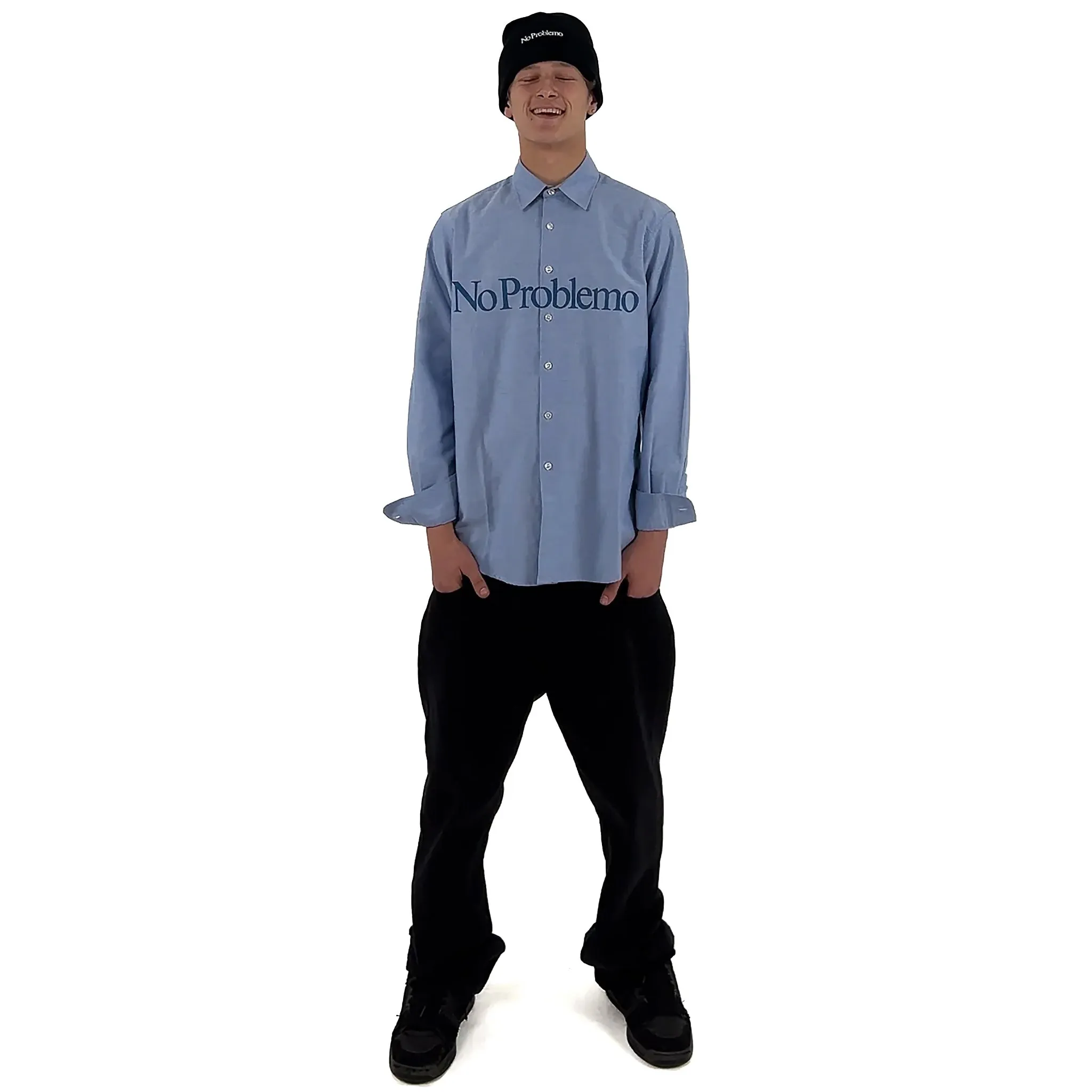 Oxford LS Shirt (Blue)