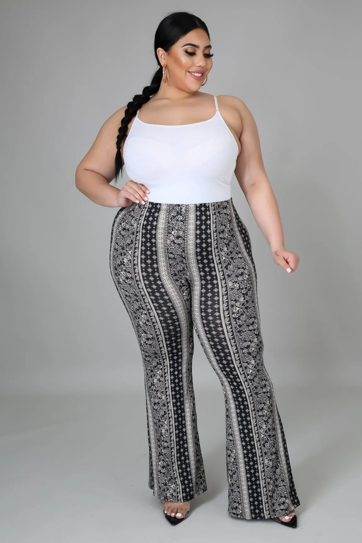 PAISLEY PANT | PLUS