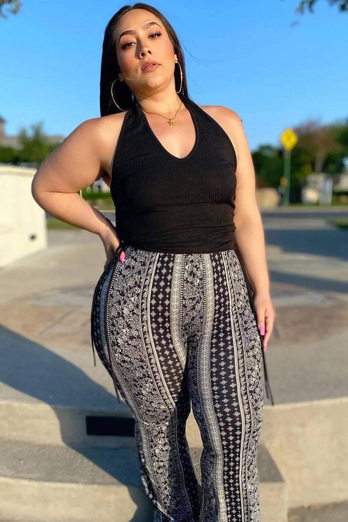 PAISLEY PANT | PLUS