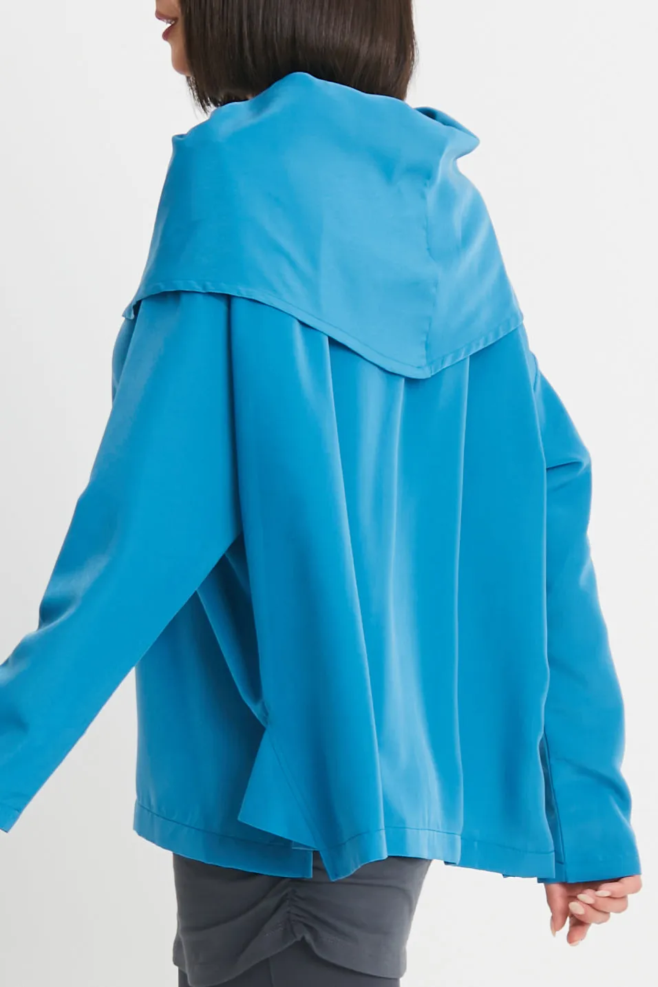 Peachskin Cowl Neck Top