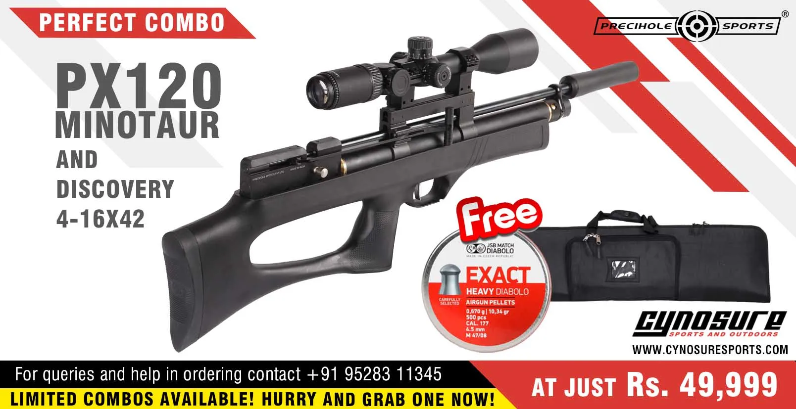 PERFECT COMBO - PX120 Minotaur & Discovery Scope