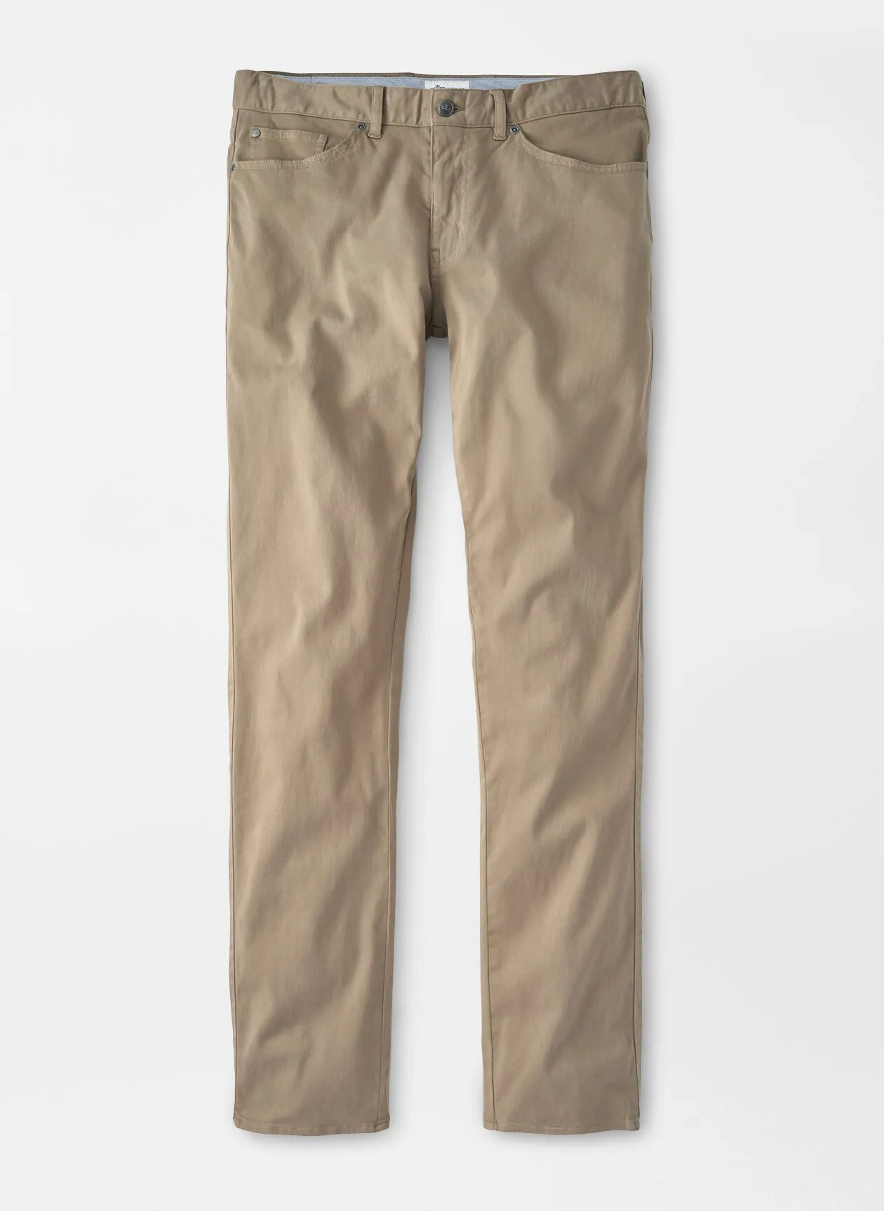 PETER MILLAR ULTIMATE SATEEN FIVE POCKET PANT -  GRAIN