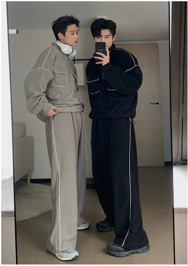 Polar Fleece Jacket & Track Pants Set