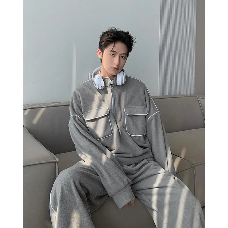 Polar Fleece Jacket & Track Pants Set