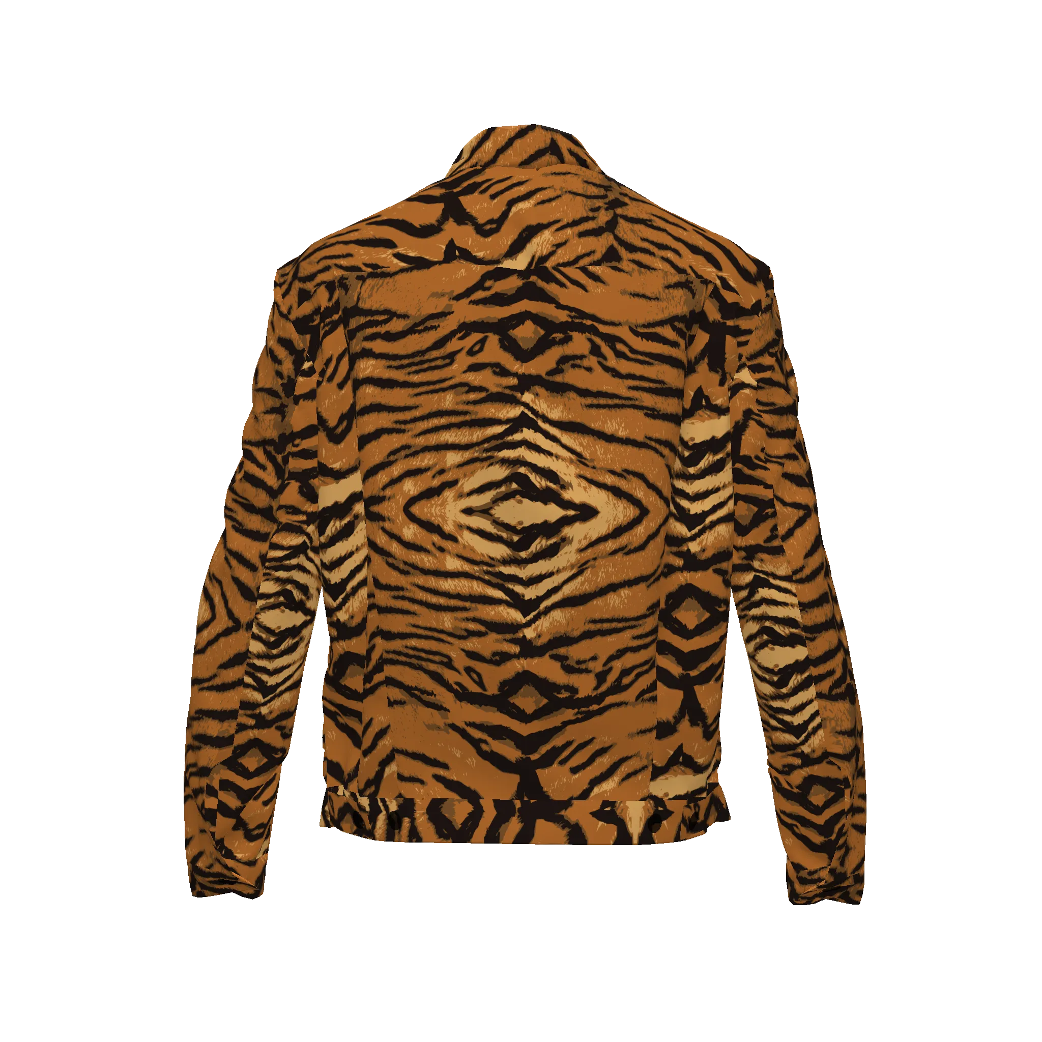 Poplin Tiger Shirt Jacket (Shirt Weight)