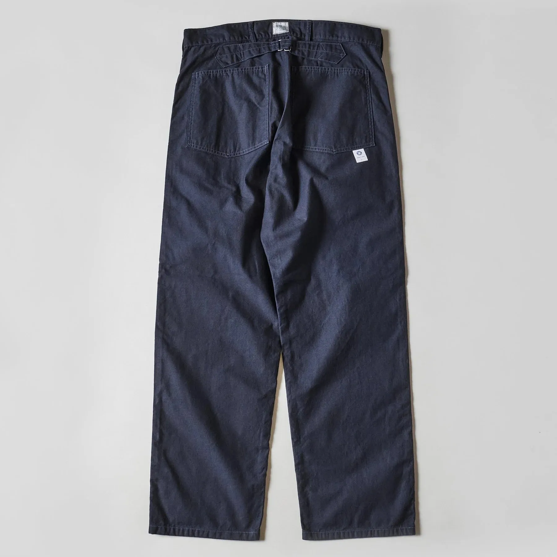POST O'ALLS Army Pants : vintage sateen charcoal