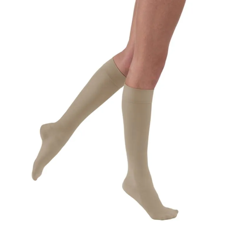 PR/1 JOBST ULTRASHEER WOMEN, KNEE HIGH, 20-30MMHG, XL, HONEY, CLOSED TOE