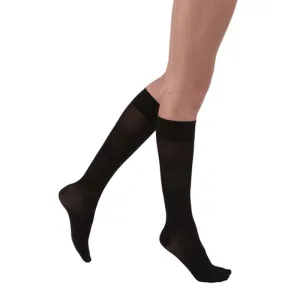 PR/1 JOBST ULTRASHEER, WOMEN, KNEE HIGH, 8-15MMHG, XS (4 1/2 - 6 1/2), CLASSIC BLACK, CLOSED TOE
