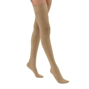 PR/1 JOBST ULTRASHEER, WOMEN, THIGH HIGH, 8-15MMHG, XL, SILKY BEIGE, CLOSED TOE