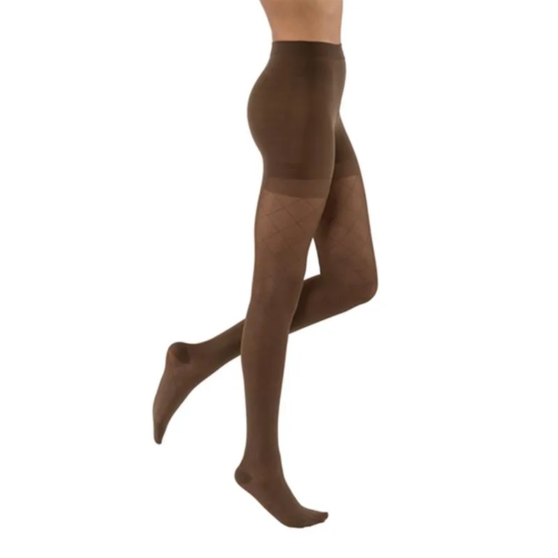 PR/1 JOBST ULTRASHEER WOMEN, WAIST HIGH, 15-20MMHG, SM, ESPRESSO, CLOSED TOE