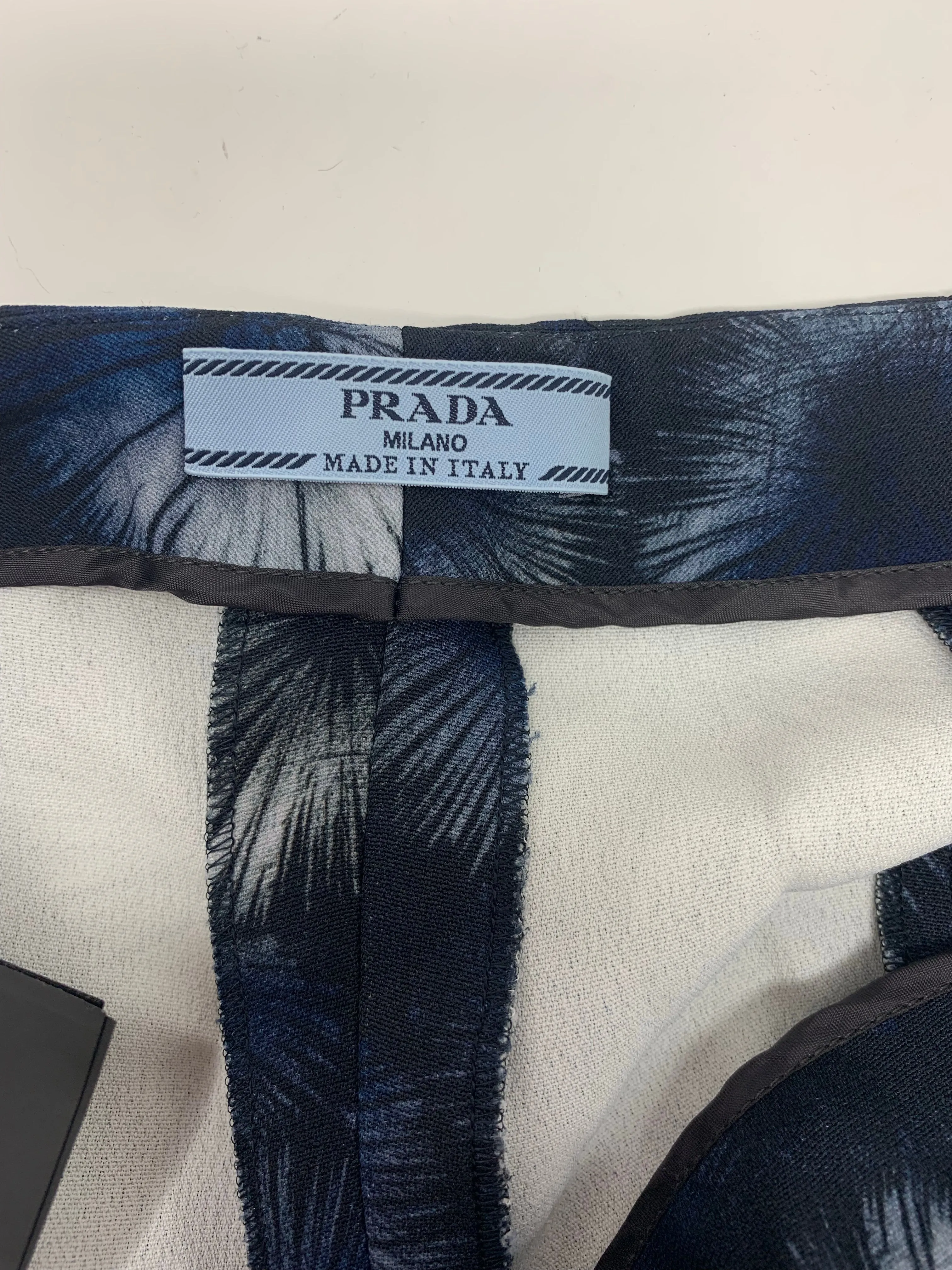 Prada Vintage Flower Trousers