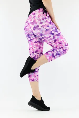 Prestige Mermaid - Casual Capri Leggings