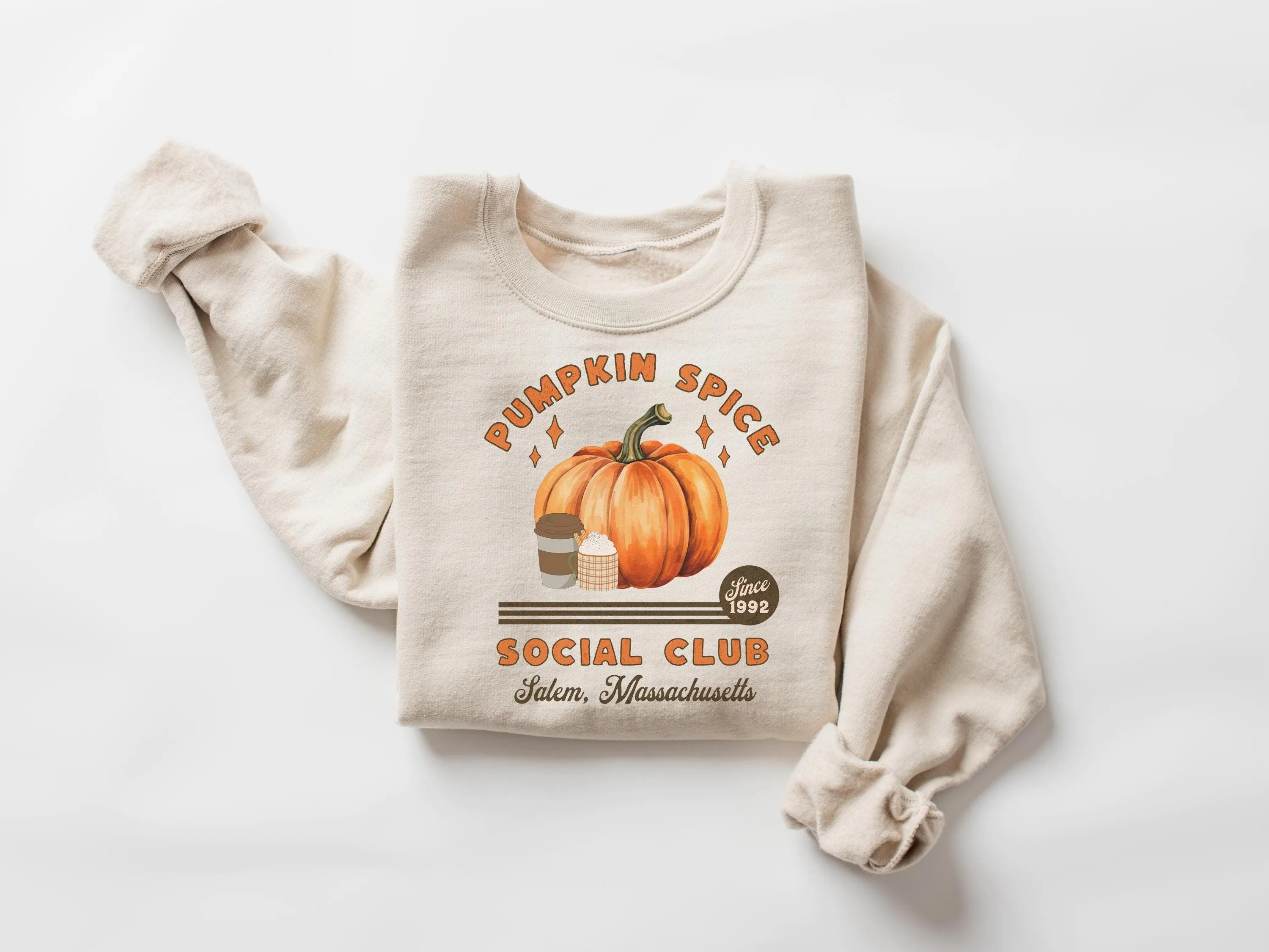 Pumpkin Spice Social Club Sweatshirt