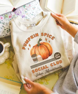 Pumpkin Spice Social Club Sweatshirt