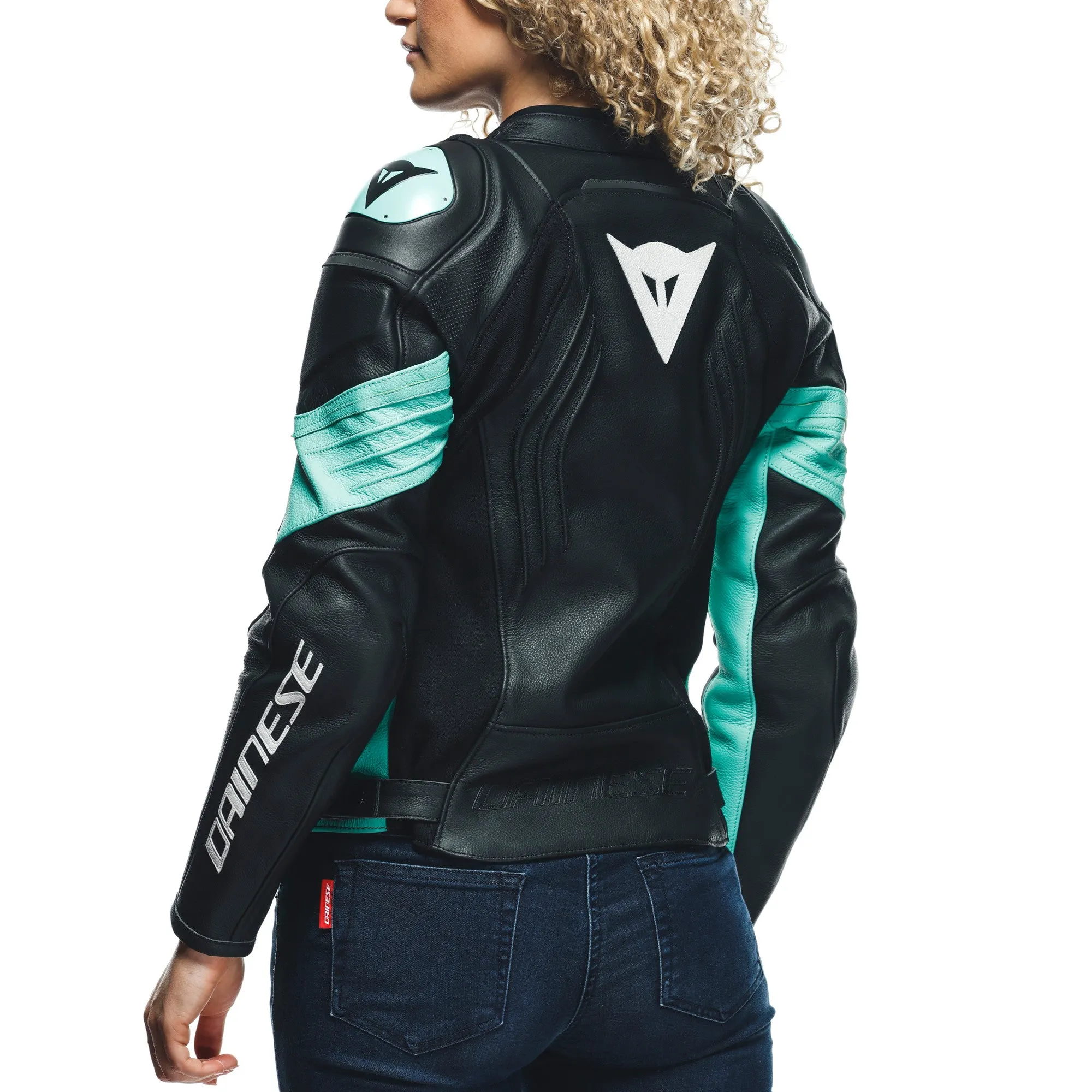Racing 4 Lady Perforated Leather Jacket