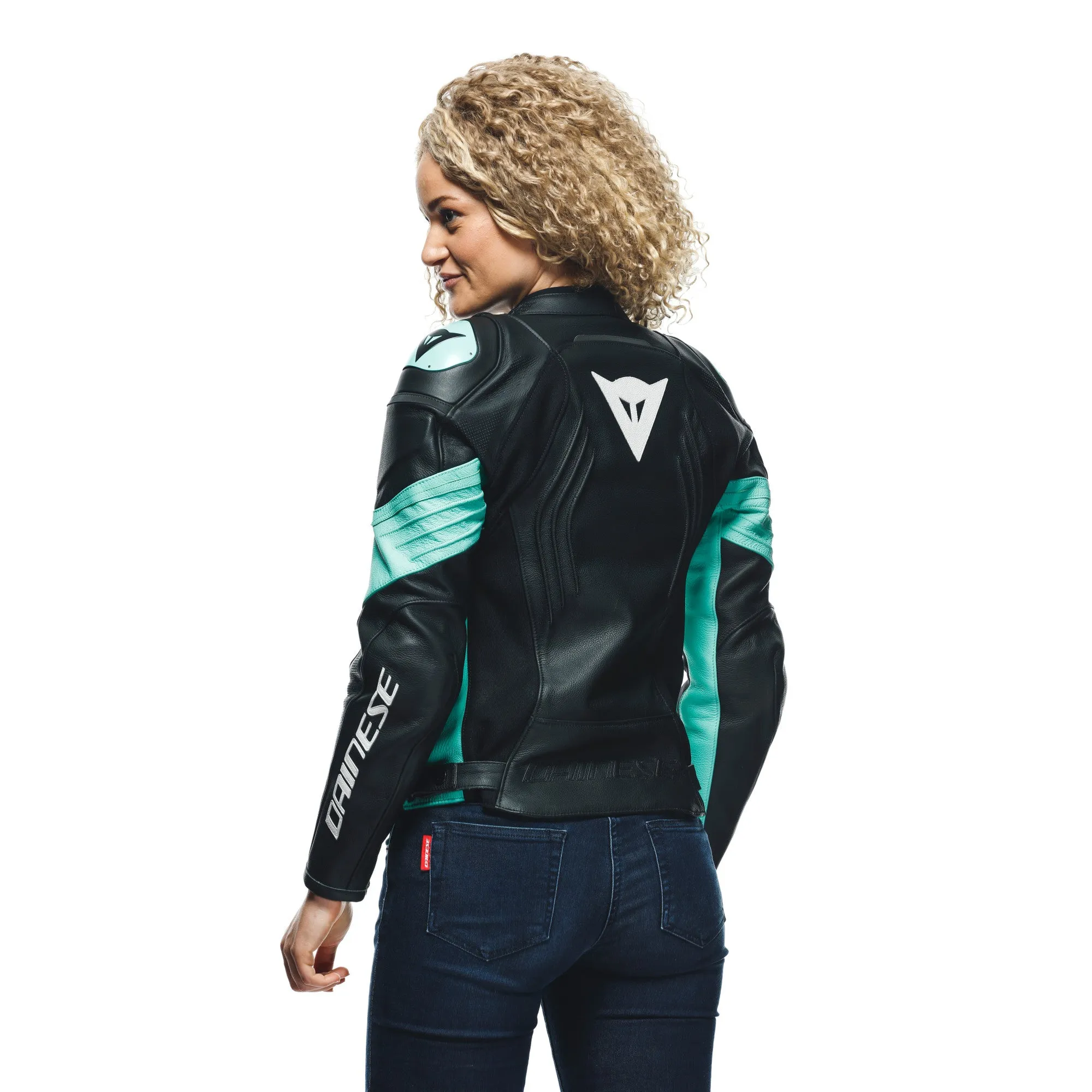 Racing 4 Lady Perforated Leather Jacket