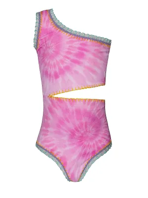 Rainbow Embroidered One-Piece