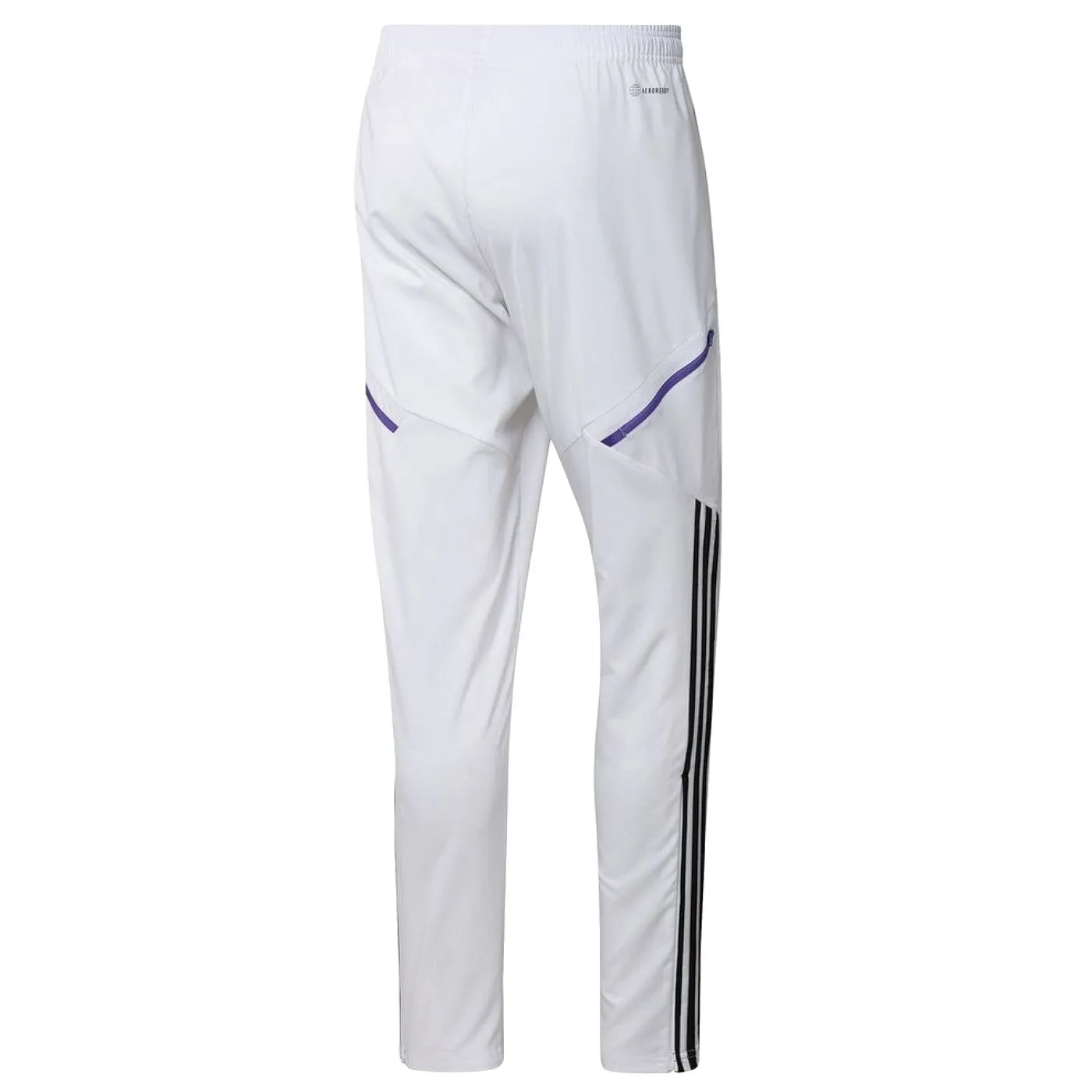 Real Madrid white presentation soccer tracksuit 2022/23 - Adidas