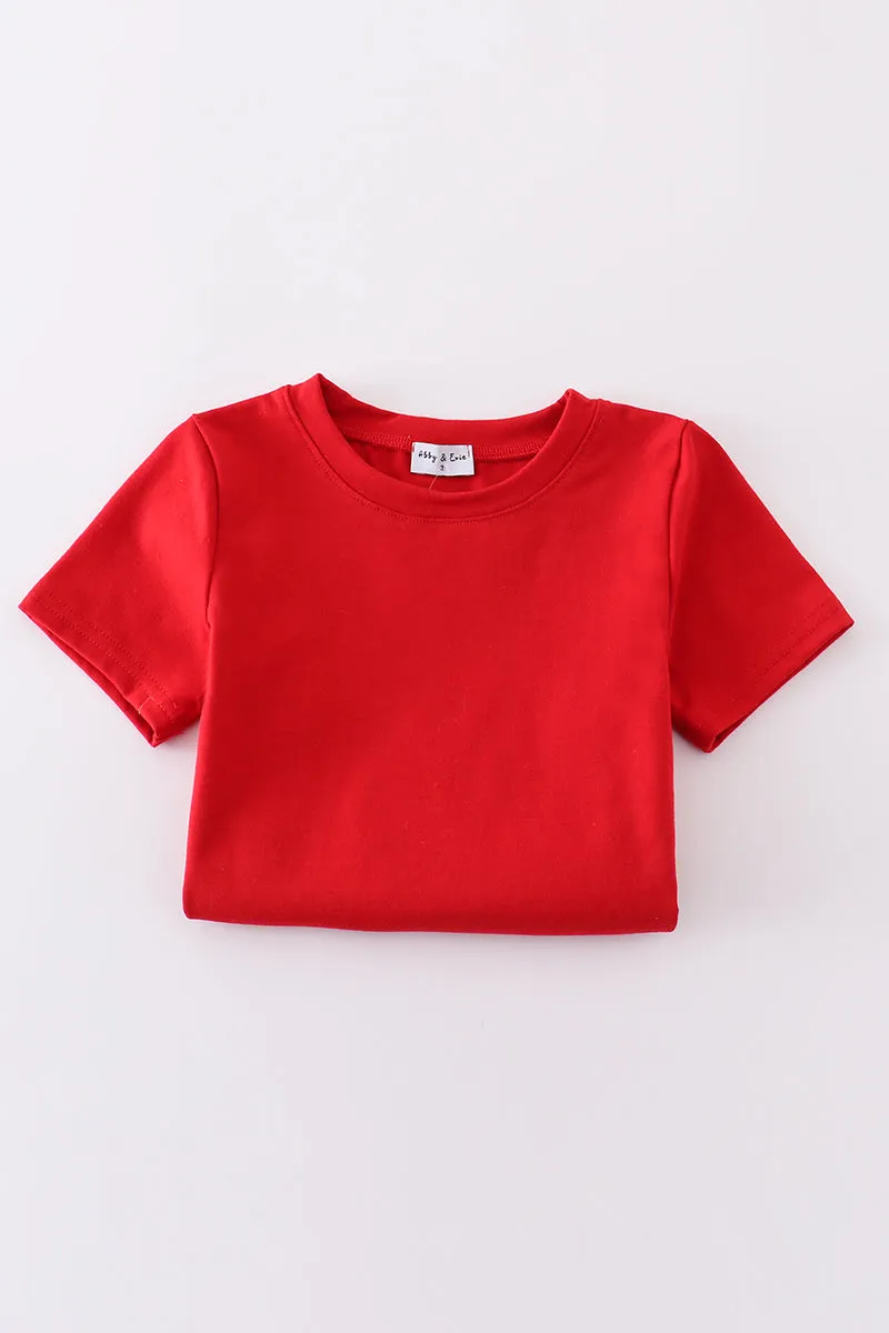 Red Stripe Baseball Set