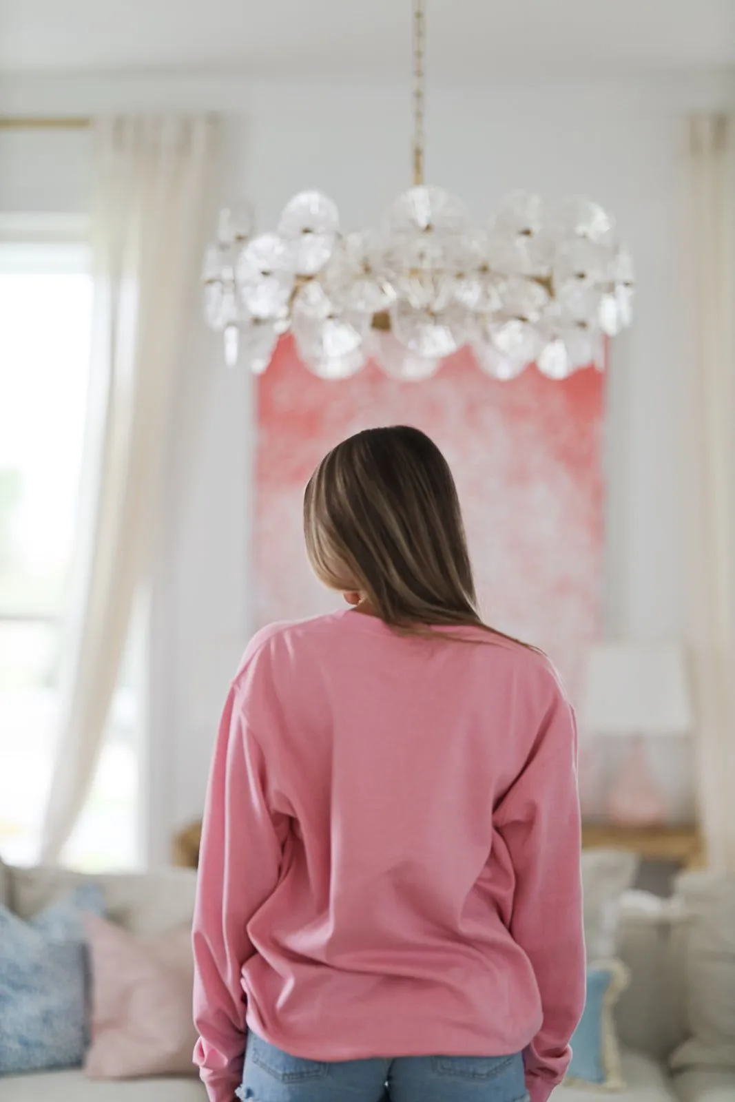 Rich Girl Sweatshirt - Pink (FINAL SALE)