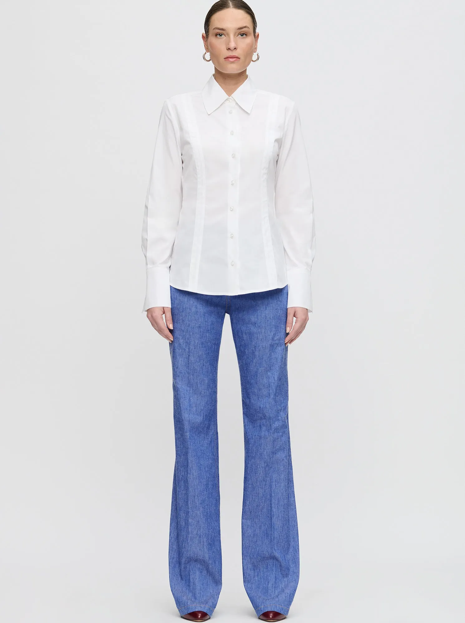 RIPLEY Fitted Shirt White