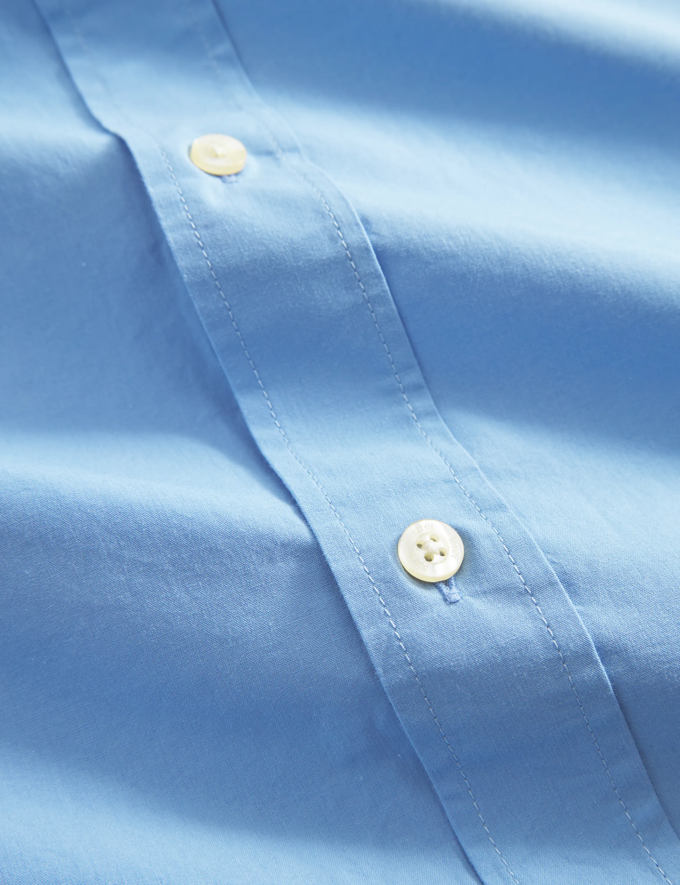Rose Poplin Shirt | Light Blue