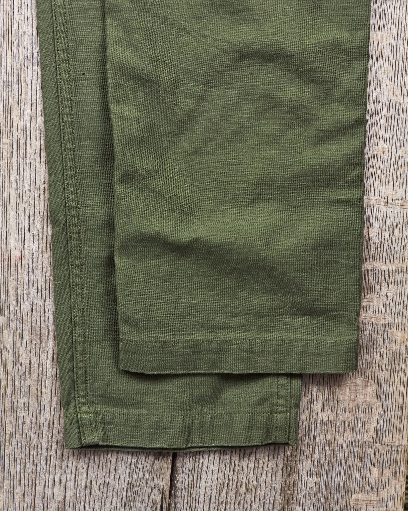 Second Hand OrSlow 5032 Slim Fit Fatigue Pants Green EU XS / JPN 1