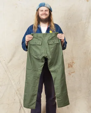 Second Hand OrSlow 5032 Slim Fit Fatigue Pants Green EU XS / JPN 1
