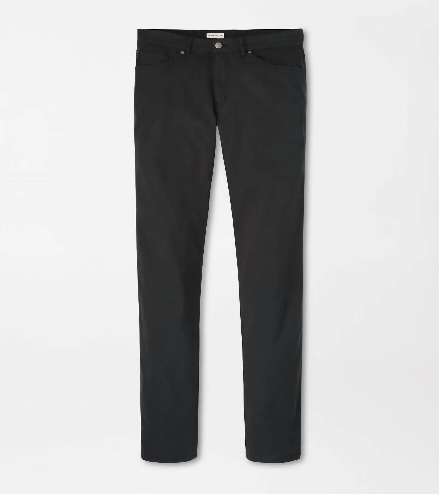Signature Sateen Five-Pocket Pant In Black