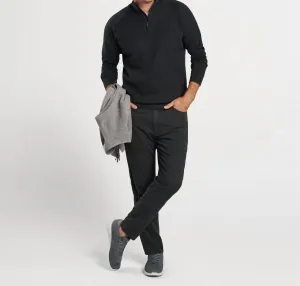 Signature Sateen Five-Pocket Pant In Black