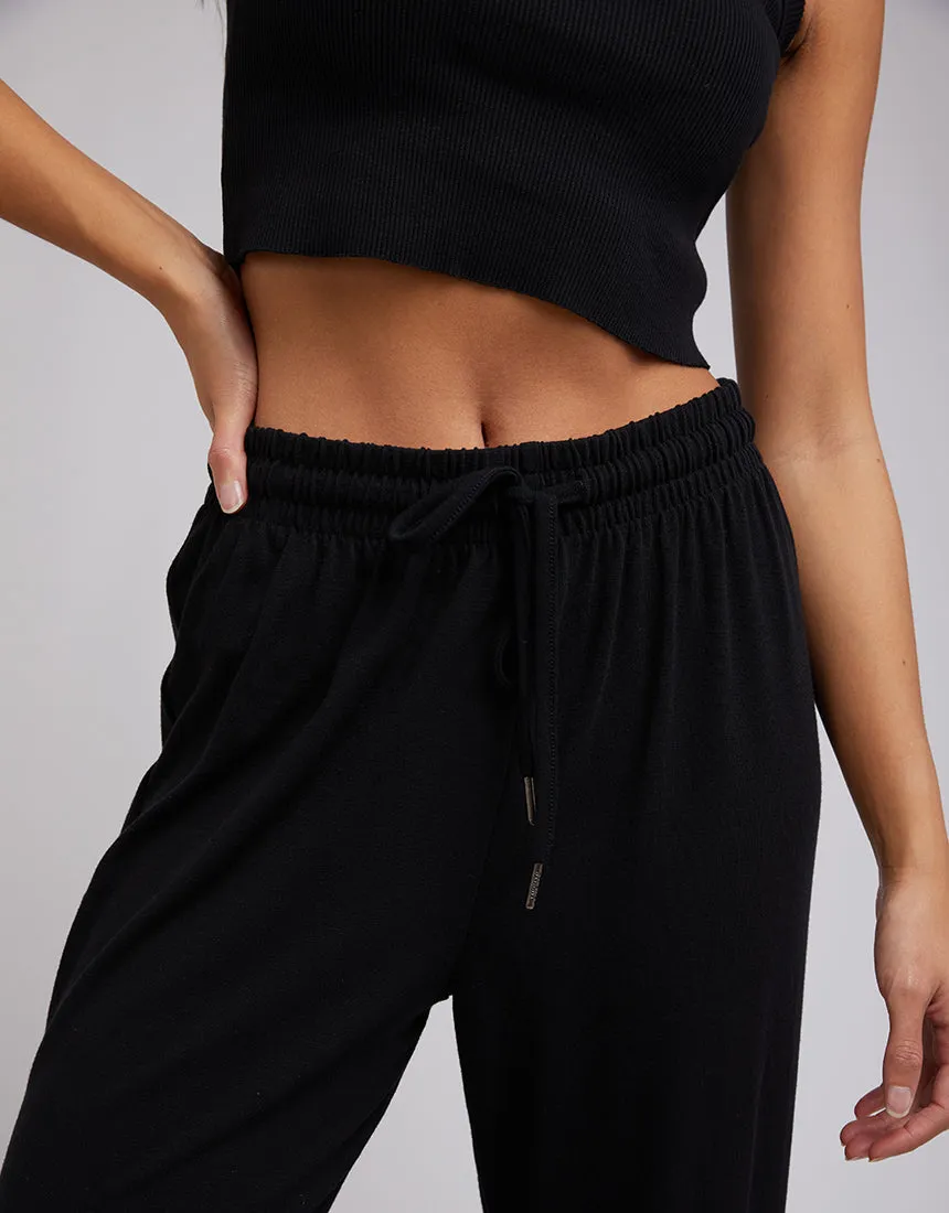 Silent Theory Cosy Trackpants - Black